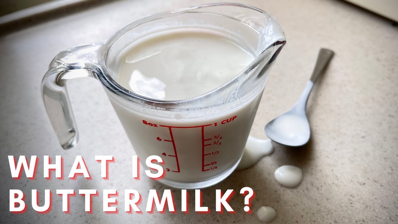 Everything You Wanted To Know About BUTTERMILK And How To Make It