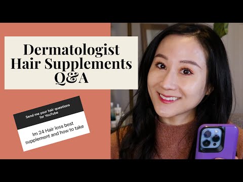 Best Hair Supplements for Hair Loss (According to A Dermatologist) | Dr. Jenny Liu