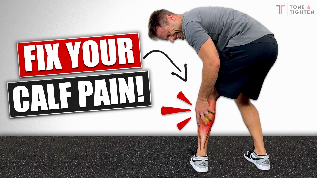 How To Fix Calf Pain! [Stretches and Exercises For Calf Pain Relief]