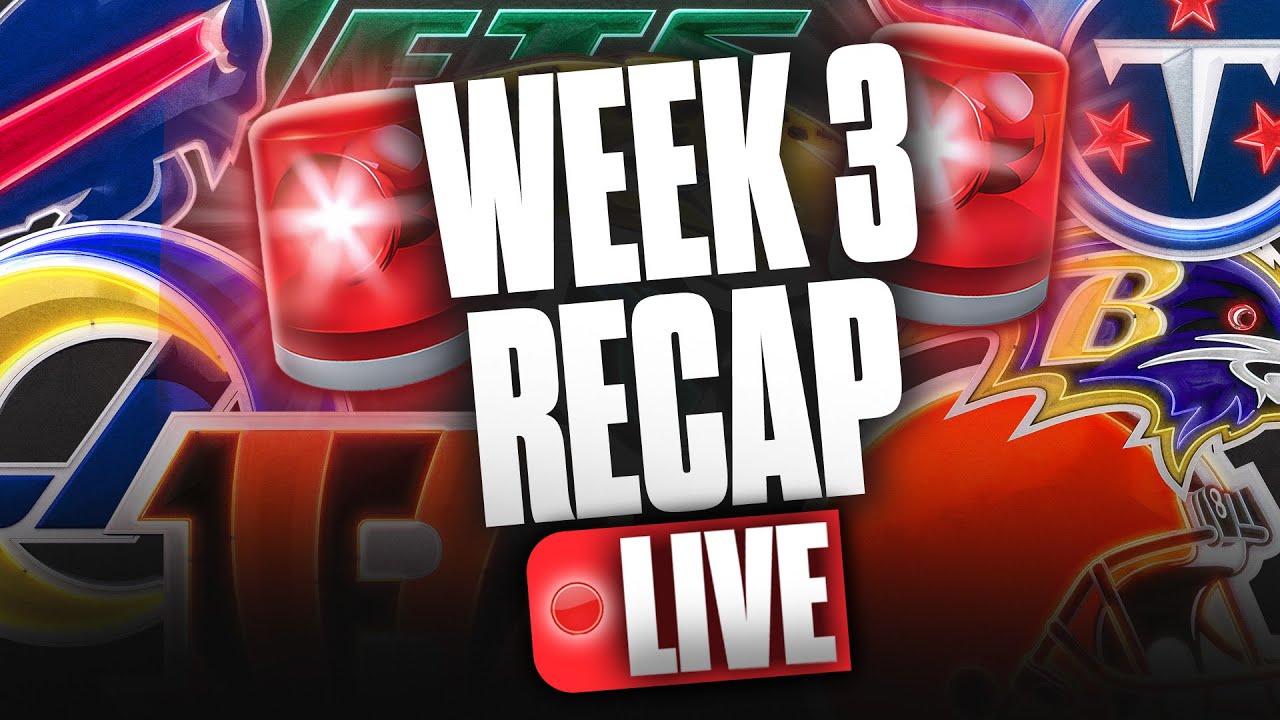 Sunday Night Football Recap LIVE: Biggest storylines, talking winners & losers for Week 3 in the NFL