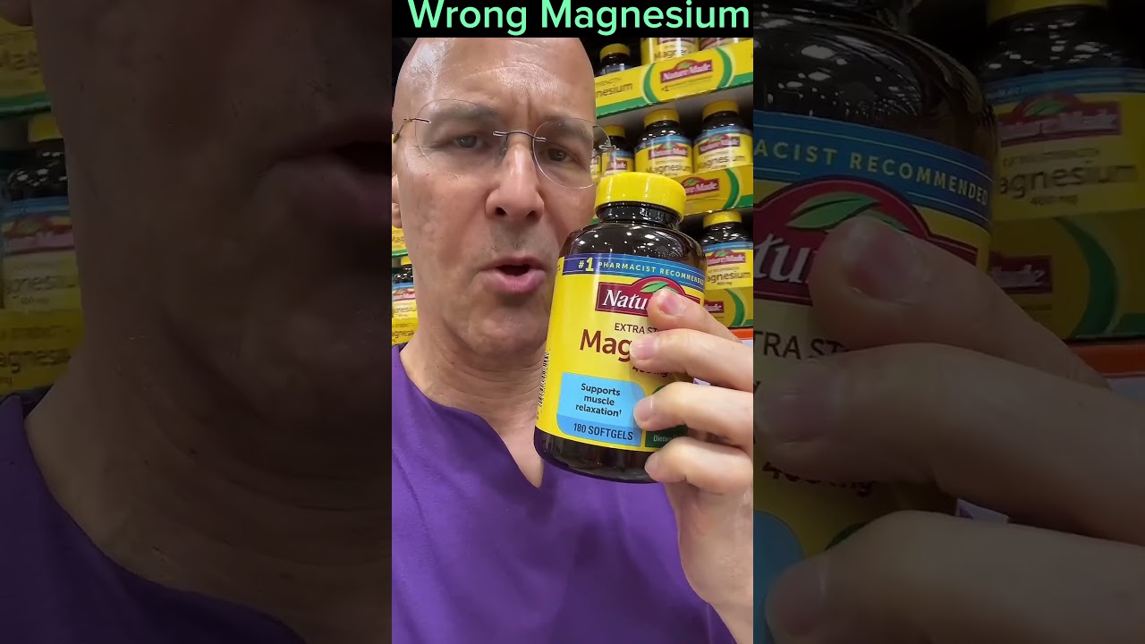Make Sure You Don’t Buy the Wrong MAGNESIUM! Dr. Mandell