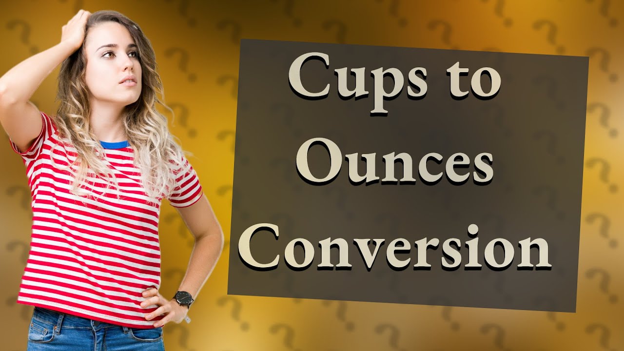 Is 4 cups the same as 32 oz?