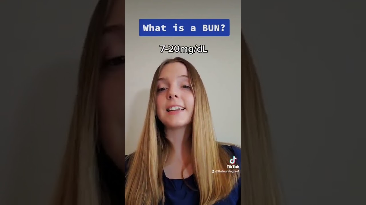 BUN lab value explained