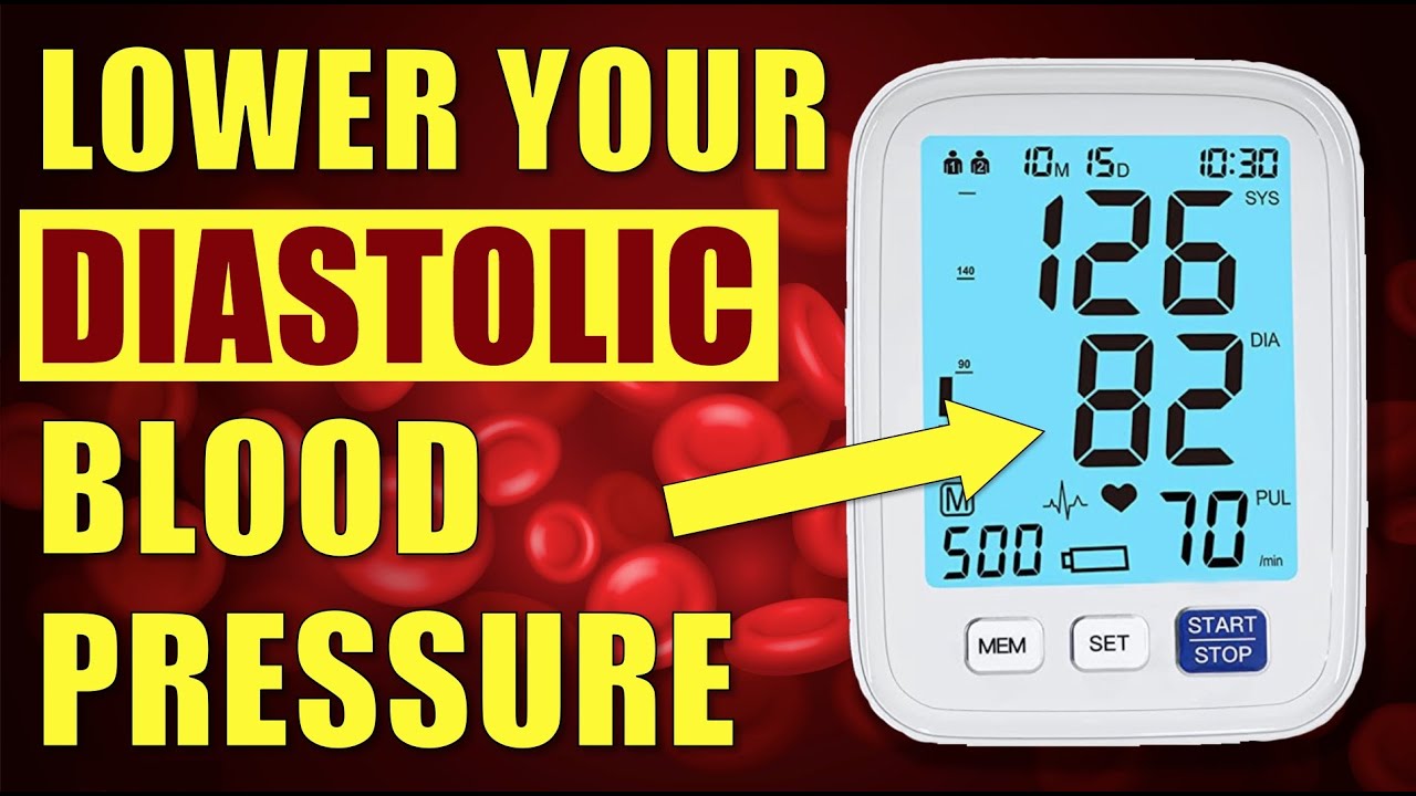 12 Ways to Lower Your Diastolic Blood Pressure Naturally