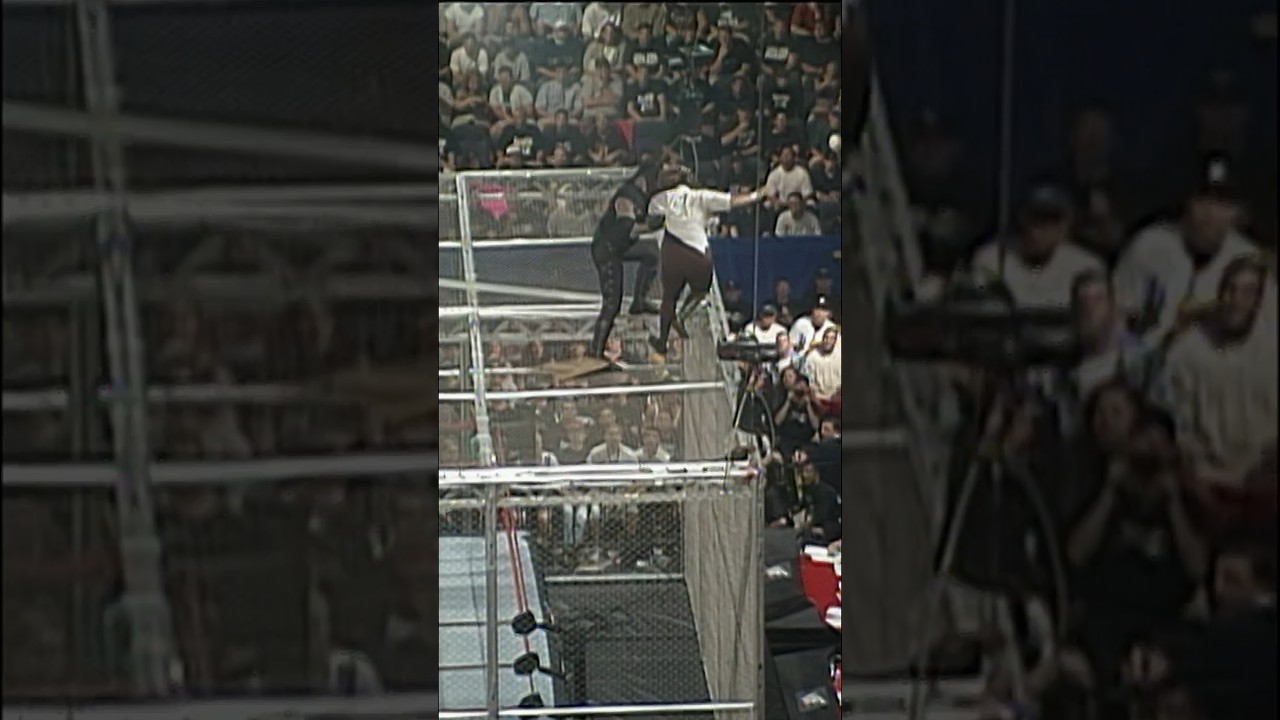 25 years later and this fall from Mick Foley still gives goosebumps