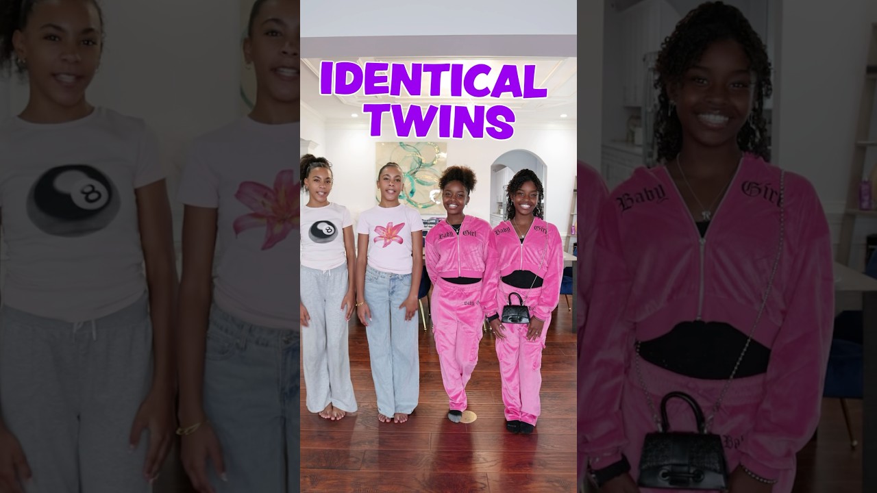 Identical Twins 👯‍♀️👯‍♀️