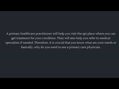 How to Find a Primary Care Physician Near Me