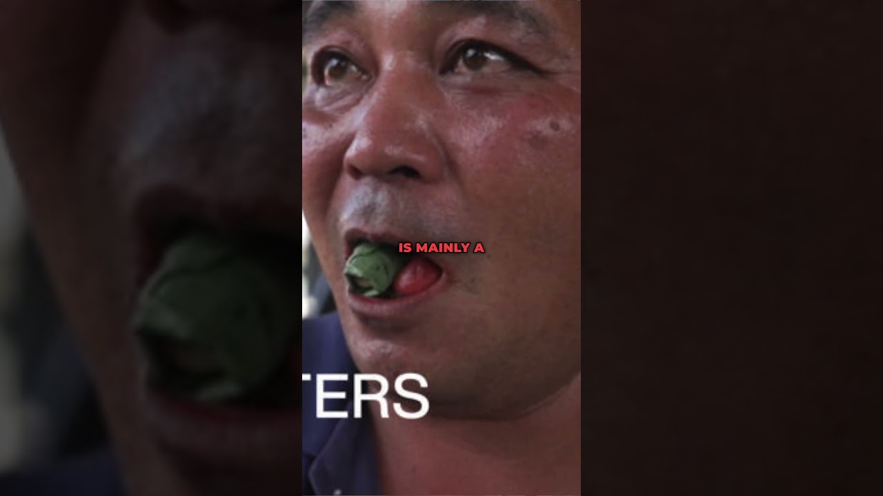 Taiwan's Oral Cancer Crisis: The Role of Betel Nut Chewing and Its Carcinogenic Effects! #shorts