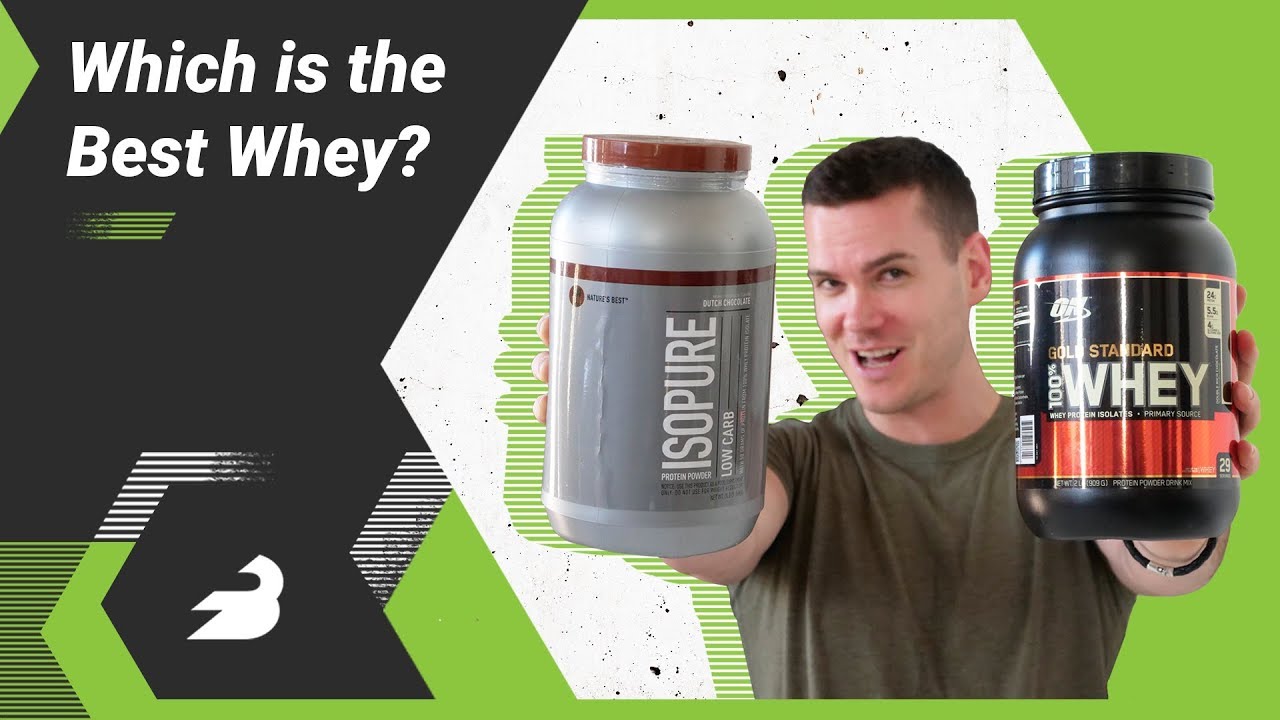 Optimum Nutrition Whey vs Isopure Low Carb