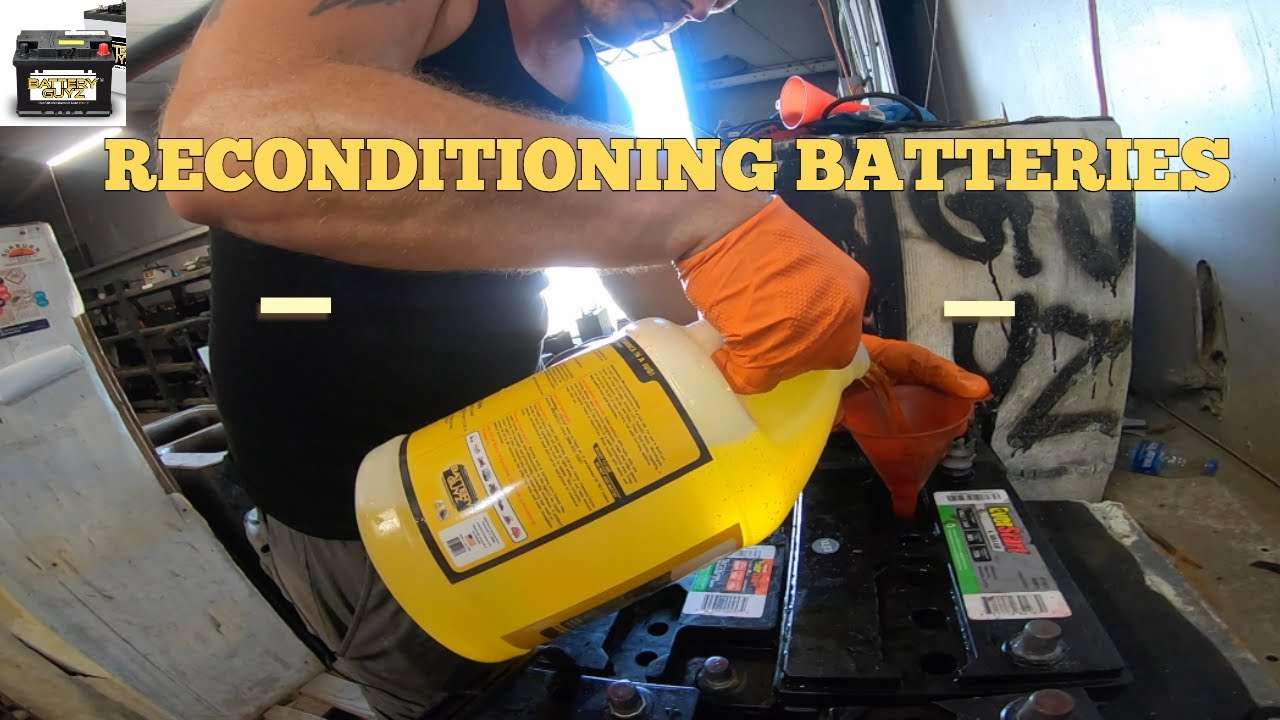 Reconditioning Auto Batteries
