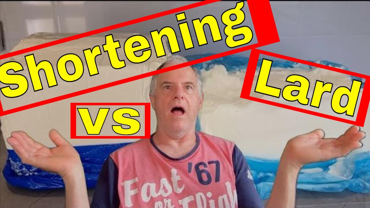 What's the difference between lard & white shortening ?