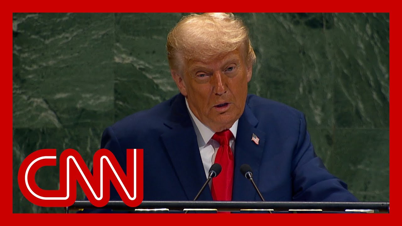 Trump goes off-script during the United Nations General Assembly