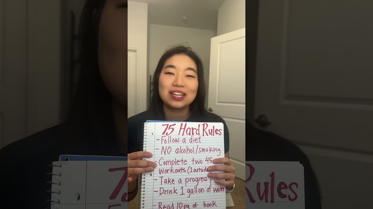 75 hard challenge rules