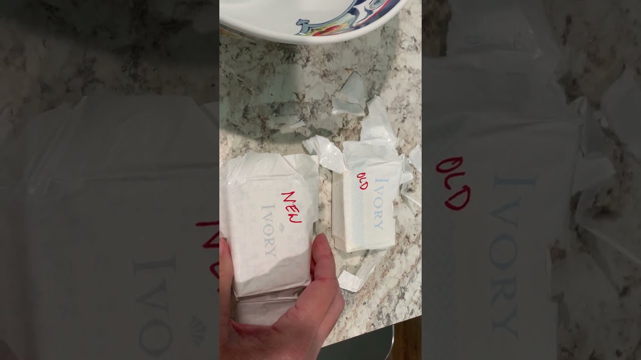 Ivory Soap, don't Float ! Formula has changed.