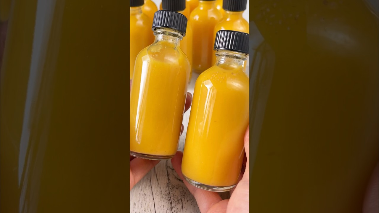 Homemade Ginger Shots
