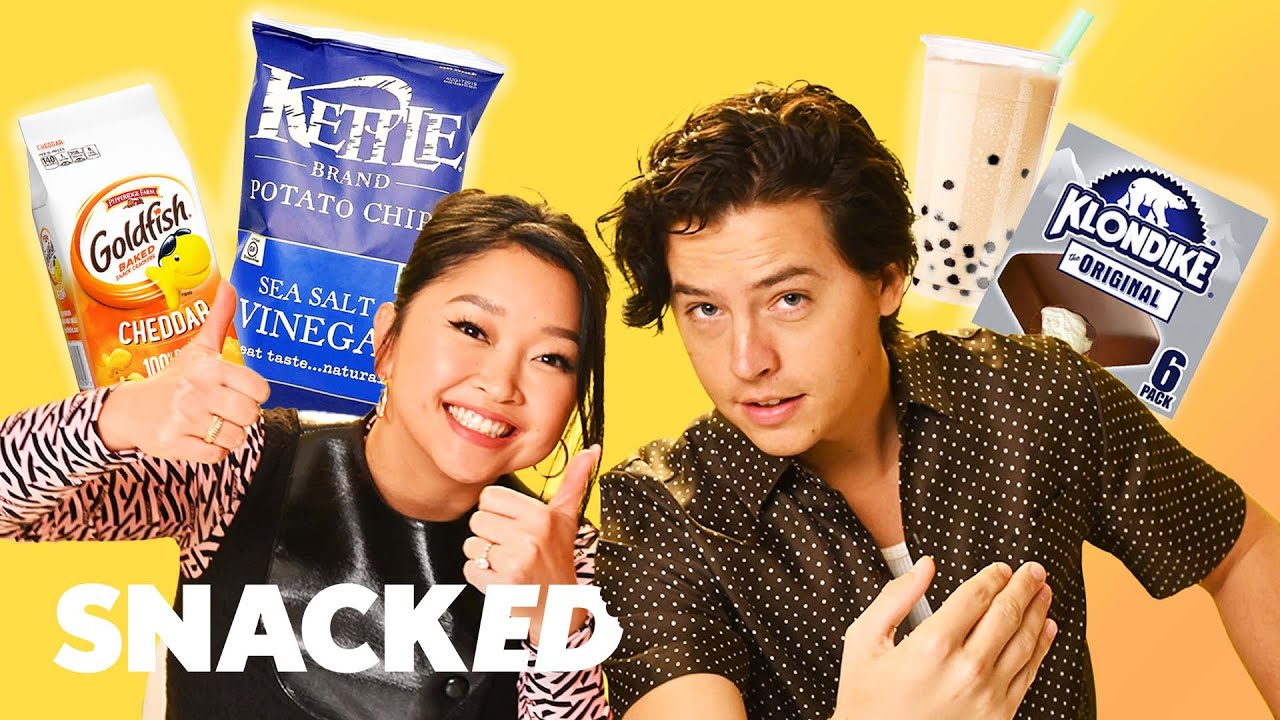 Lana Condor and Cole Sprouse Break Down Their Favorite Snacks | Snacked