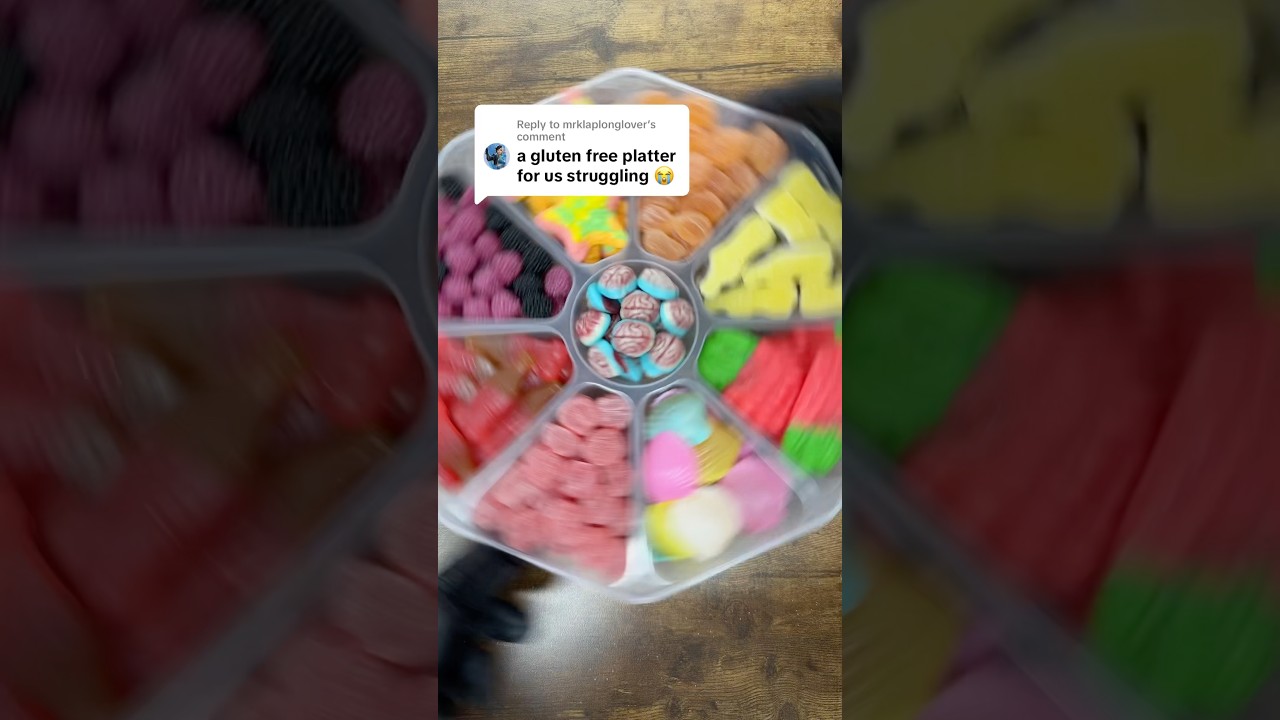 🧠🐚Let’s make a GLUTEN FREE candy platter!🐚🧠 #shorts
