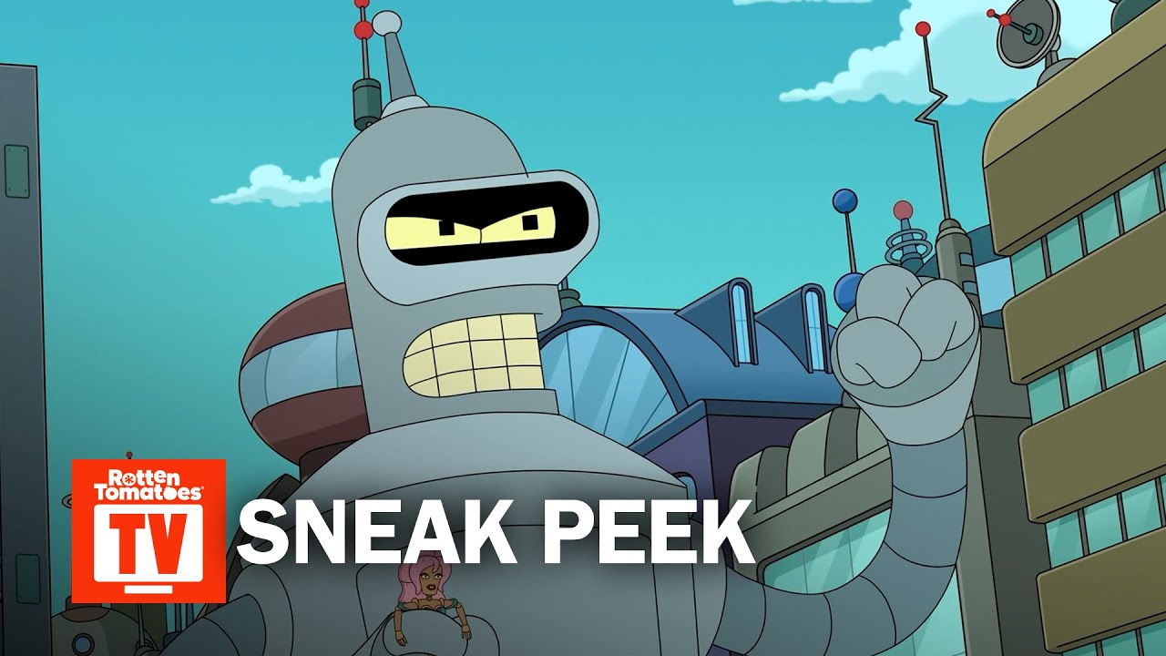 Futurama S13 E01 Exclusive Sneak Peek | 'Destroy Tall Monsters'