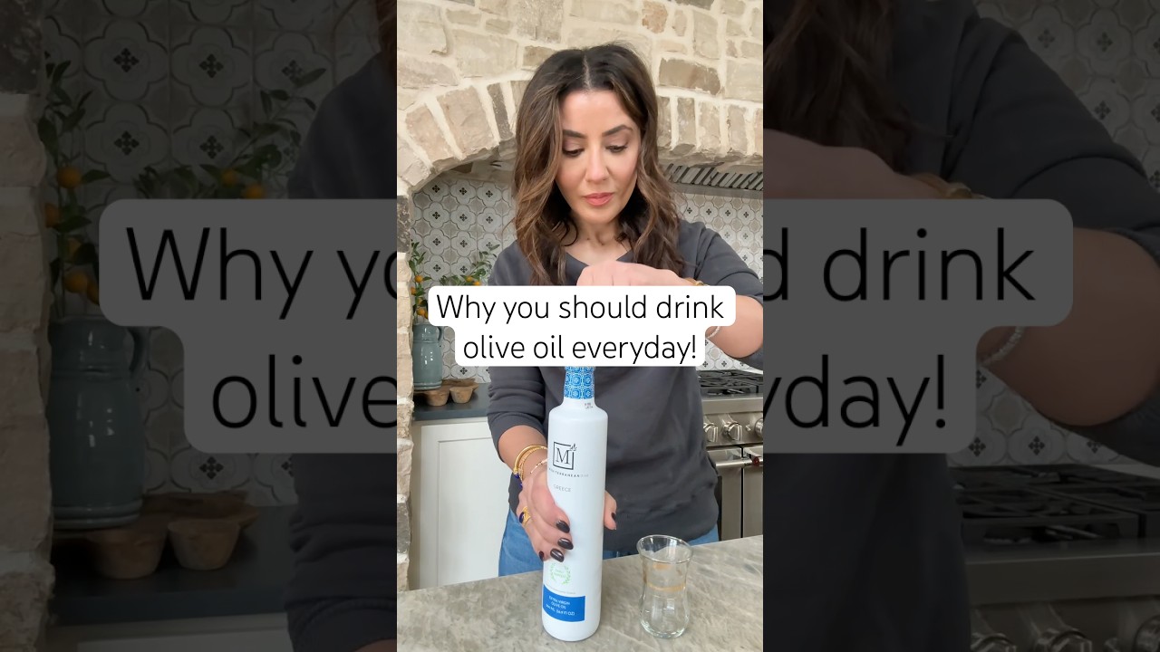 Why you should drink olive oil everyday! #shorts #oliveoil