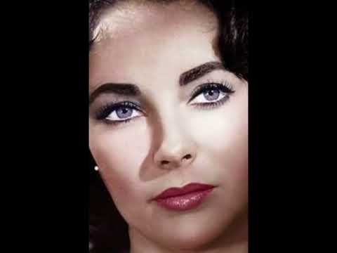 Did you know that Elizabeth Taylor had purple eyes and a double row of eyelashes #shorts