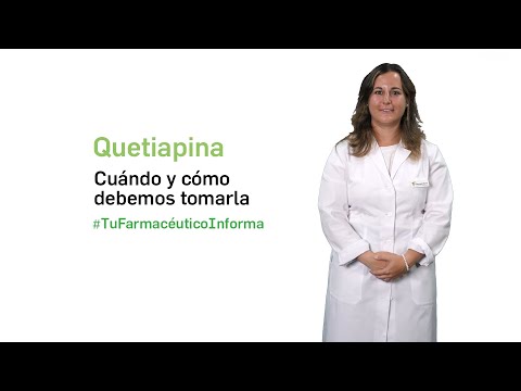 Quetiapina cuándo y cómo debemos tomarla - Tu Farmacéutico Informa