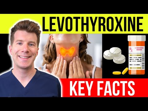 LEVOTHYROXINE [Synthroid, Euthyrox] for HYPOTHYROIDISM | Uses, doses, side effects [Education video]
