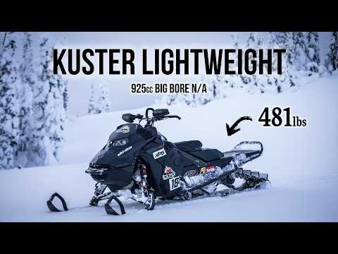 The LIGHTEST mountain sled we've ever built! 925cc Big Bore