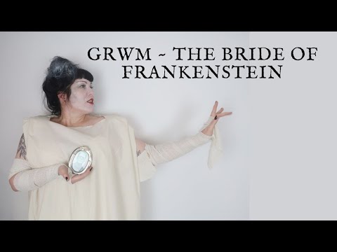 GRWM ~ The Bride of Frankenstein Halloween Special ~ Featuring Miss Katie Corsets