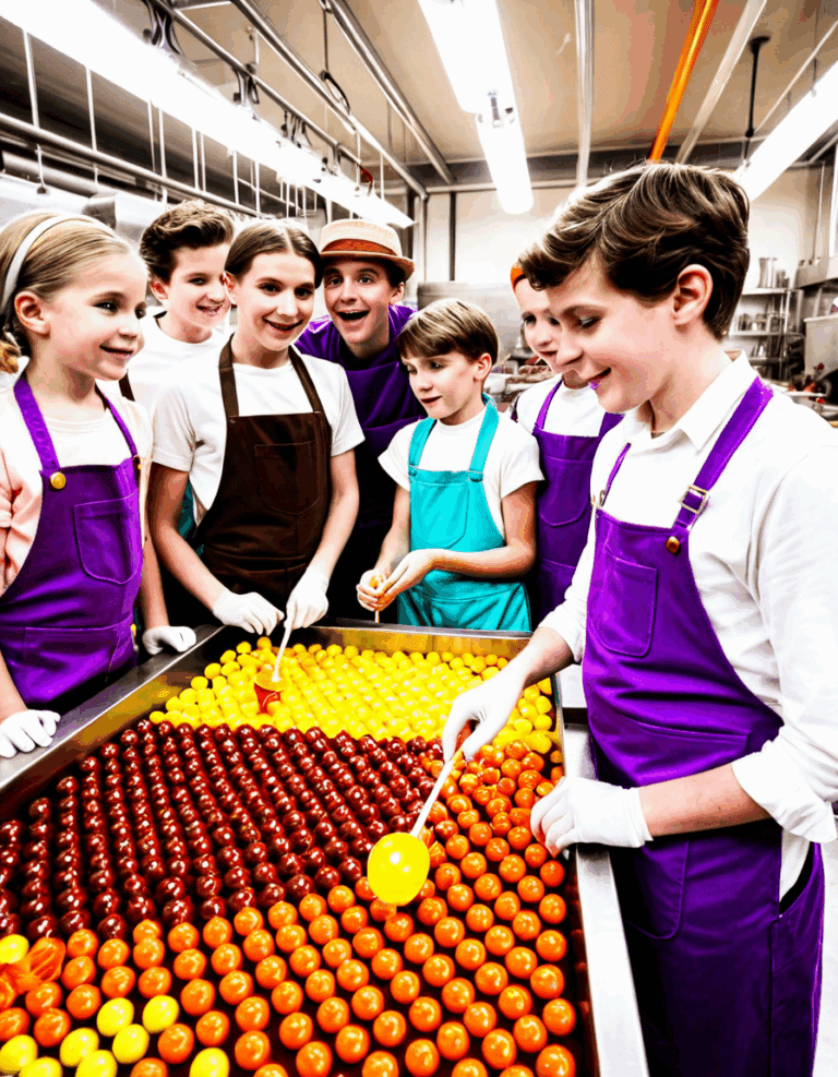 charlie and the chocolate factory cast