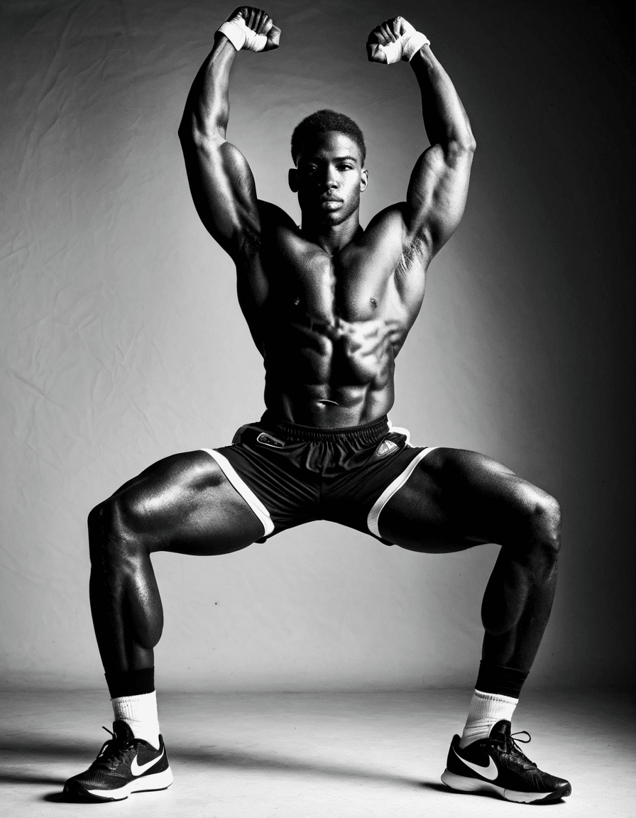 black and white