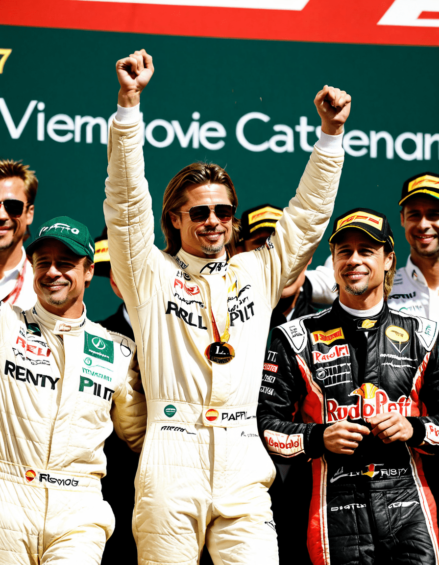 brad pitt f1 movie cast