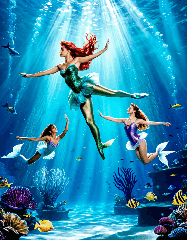 cast of the little mermaid 2025 film
