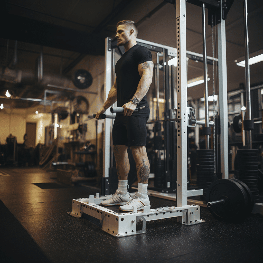 calf raise machine