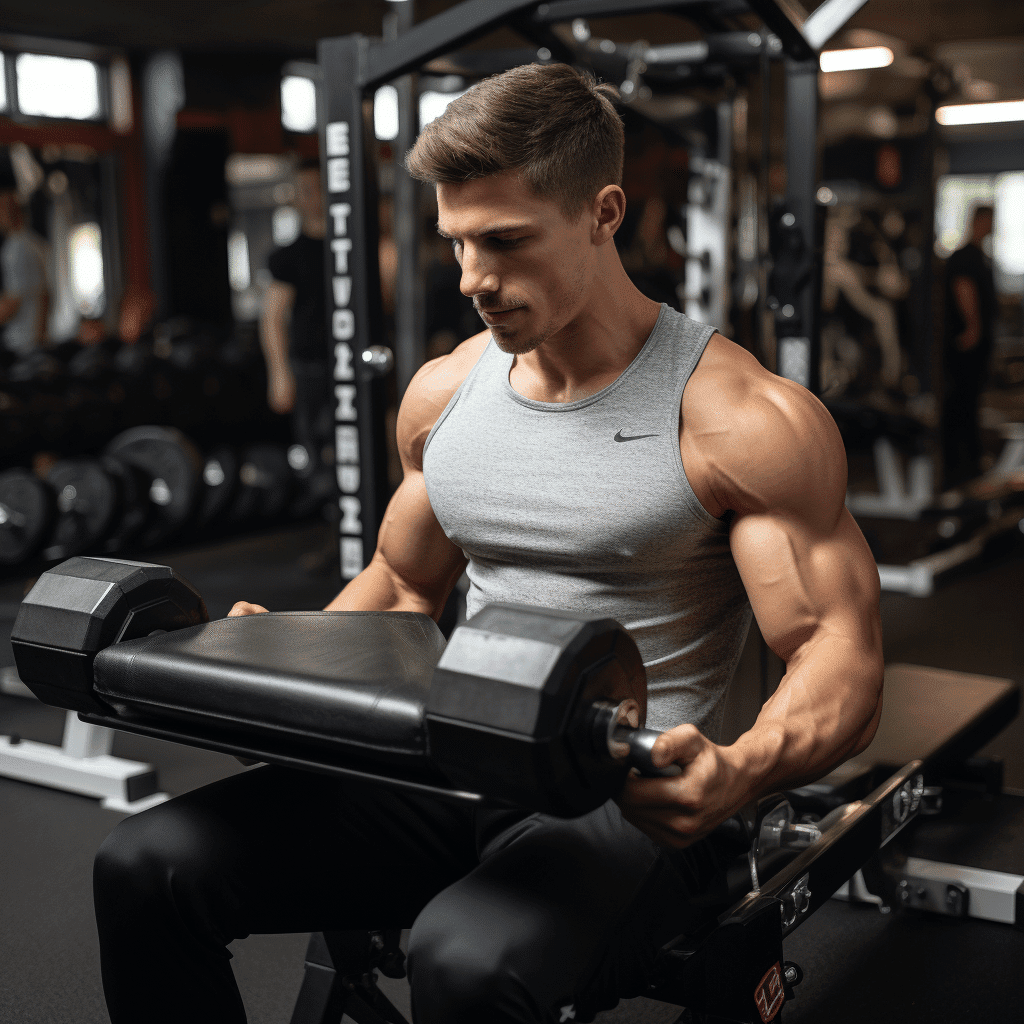 dumbbell chest supported row