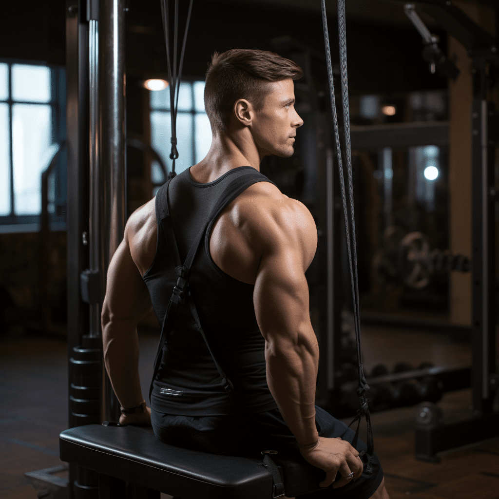 reverse grip lat pulldown