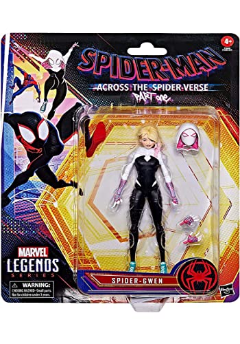Marvel Legends Series Spider Man Across The Spider Verse Spider Gwen Inch Action Figure Toy, Accessories