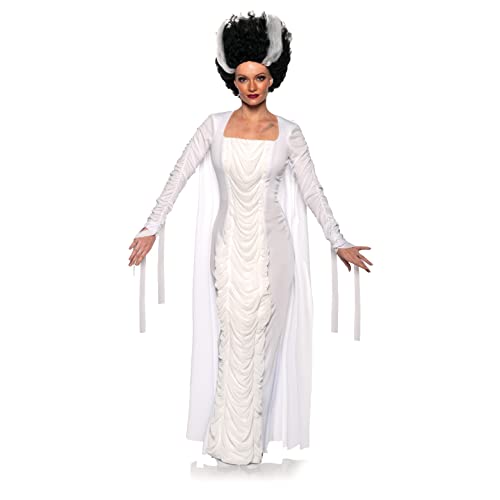Underwraps Halloween Monster Couples Costume Monster Bride & Hooded Robe, Sexy Monster Bride Women'S Costume, Scary Halloween Bride Dress, Medium ()