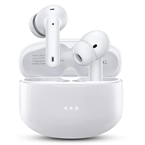 Xiaowtek Apro Wireless Earbuds, Hrs Playtime Bluetooth Earbuds Built In Noise Cancellation Mic With Charging Case, Bluetooth Headphones With Stereo Sound, Ipxaterproof Ear Bud