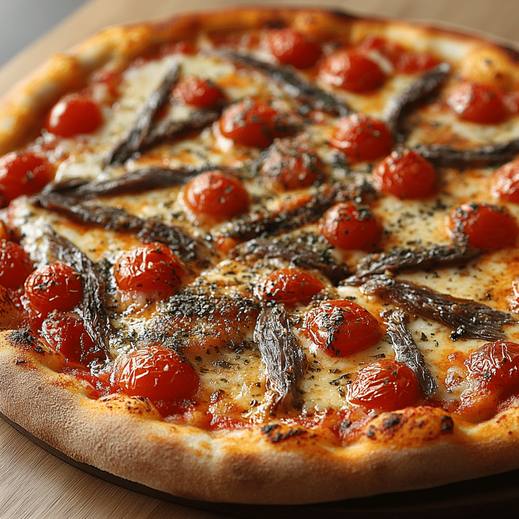 anchovies on pizza