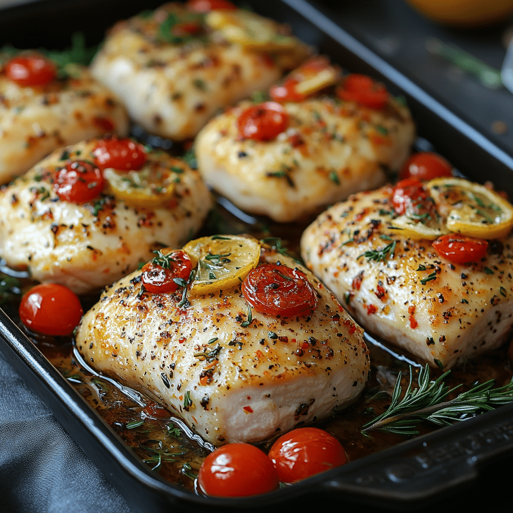 baked chicken breast in oven