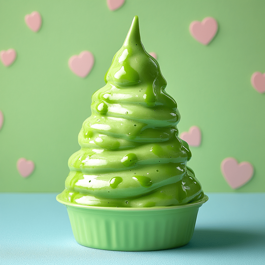 bright green poop
