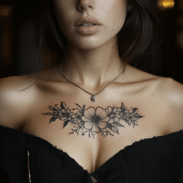 chest tattoos for womens