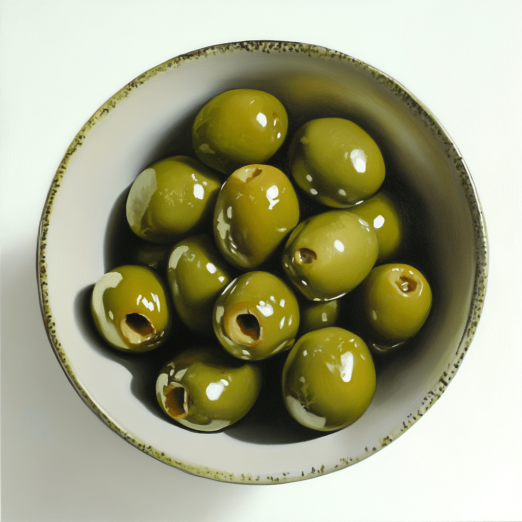 green olives