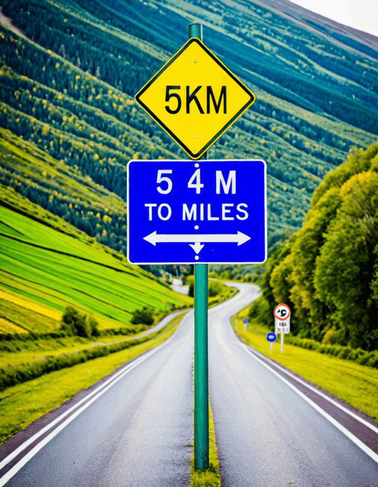 5 km to miles