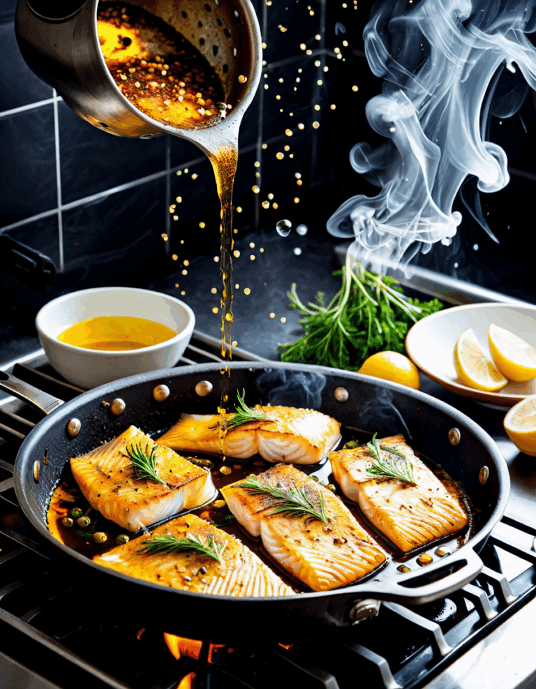 fish with oil