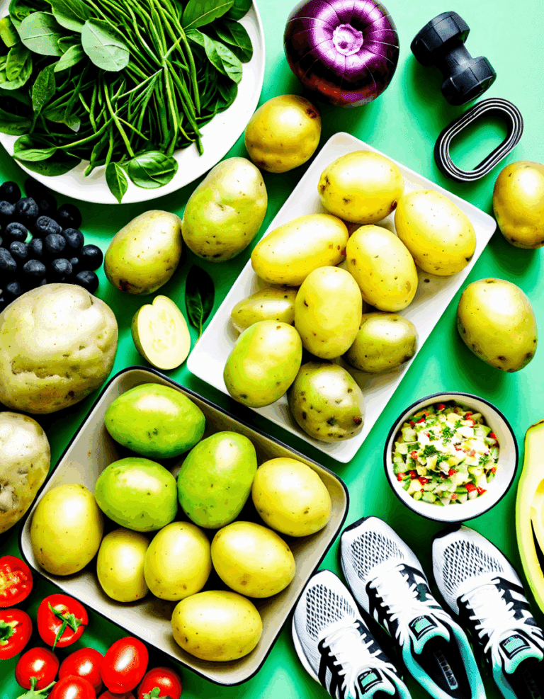 green potatoes