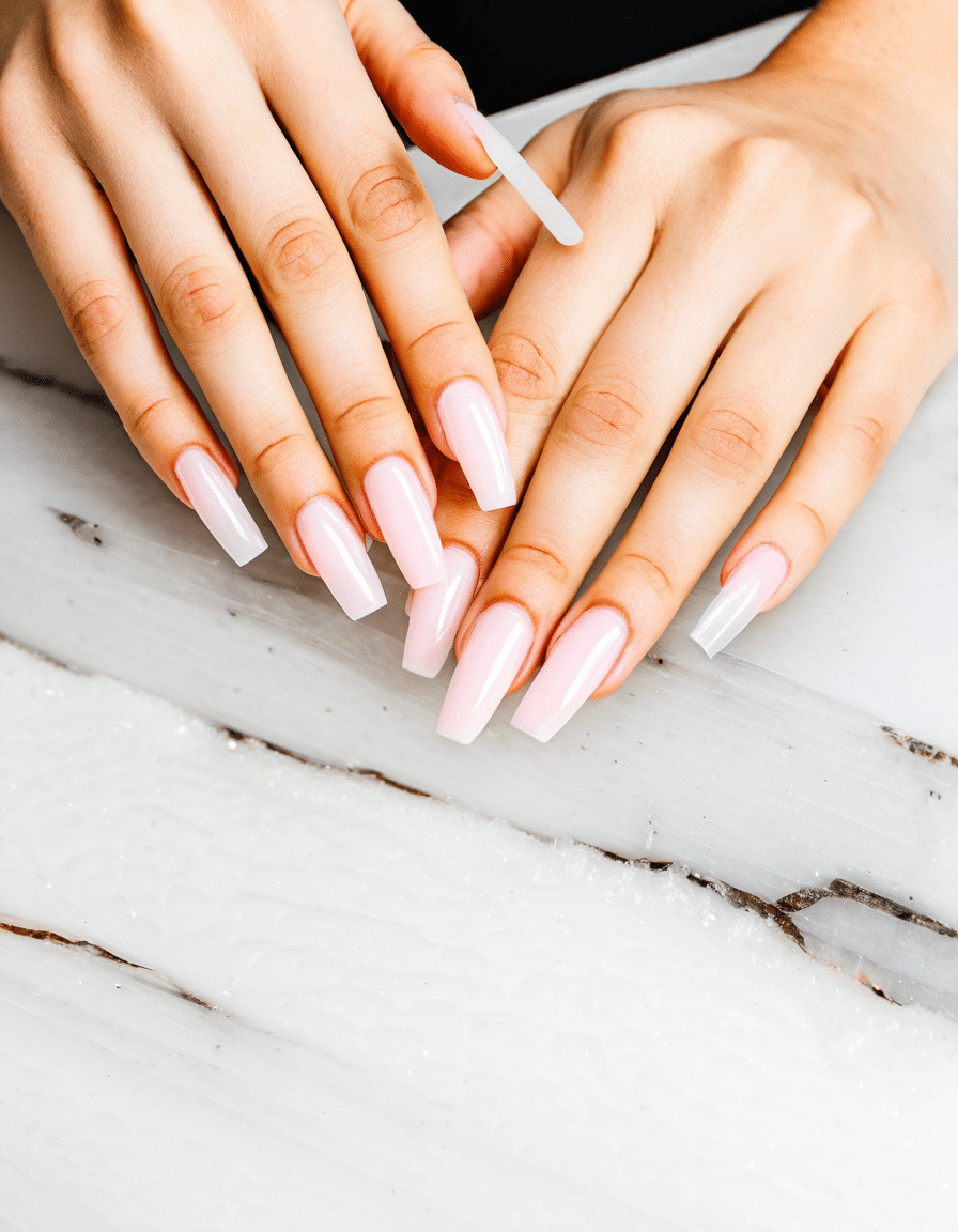 how to get acrylic nails off