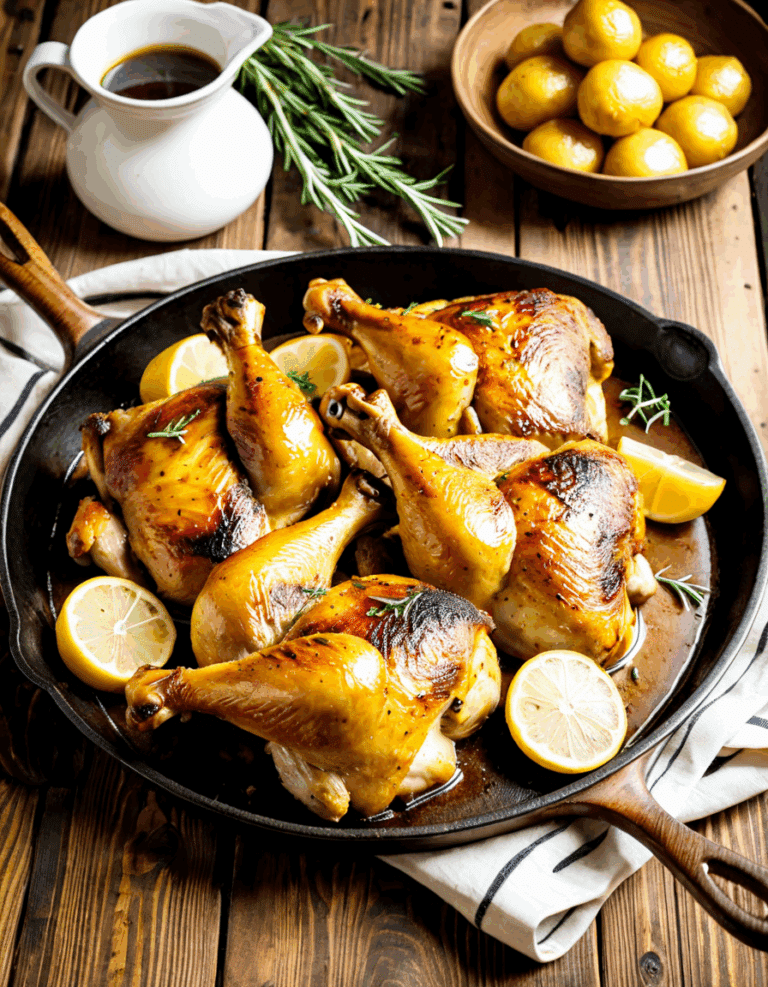 roasted chicken thighs