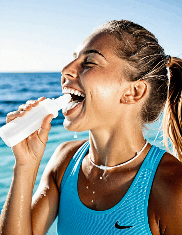 salt water gargle