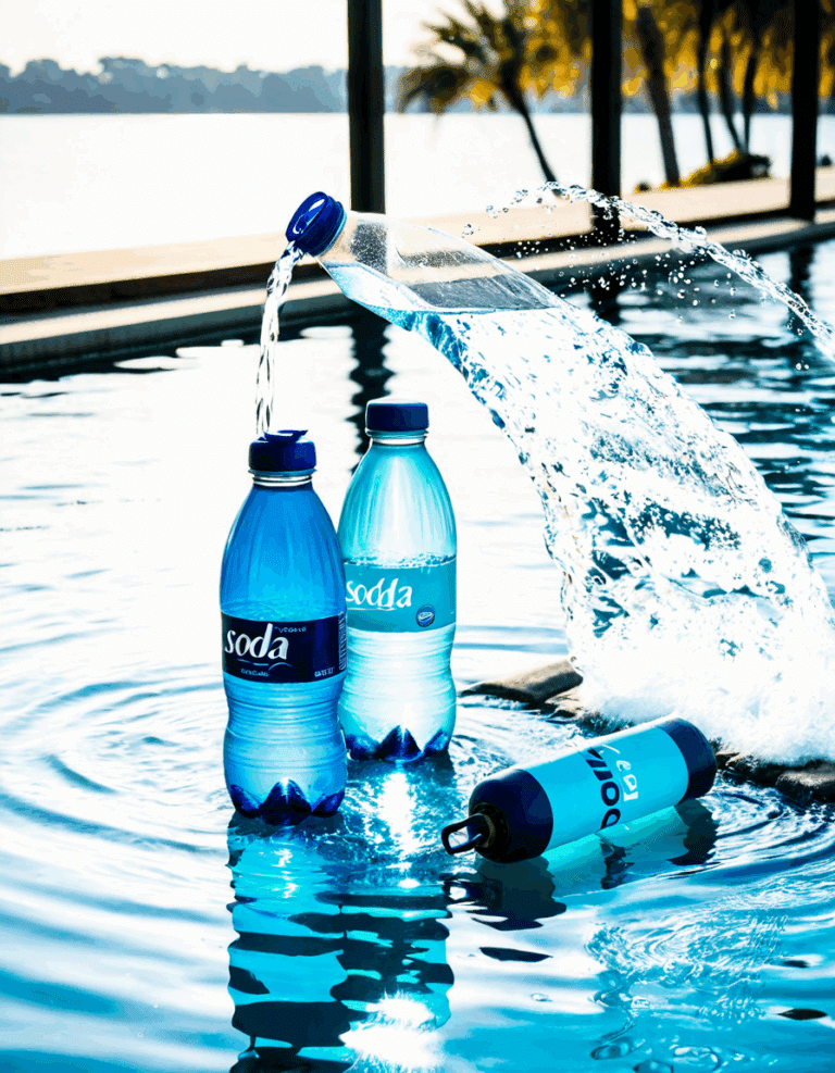 soda to water